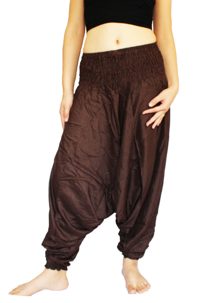 Brown Aladdin Pants